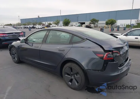 2023 Tesla Model 3 Rear-Wheel Drive from USA, damaged, VIN 5YJ3E1EA2PF711989